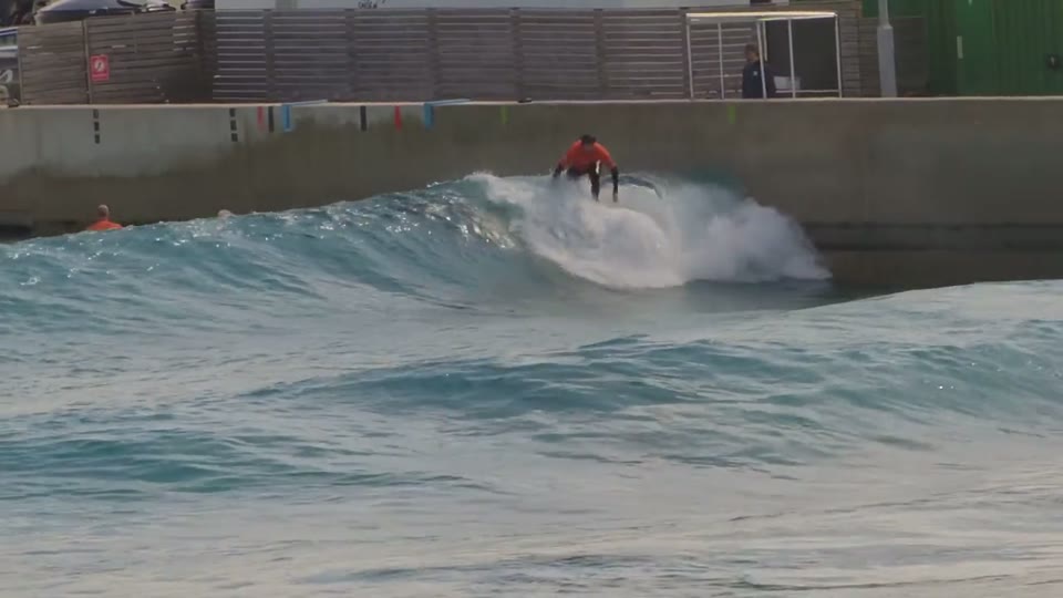 Sample footage at Wave pool